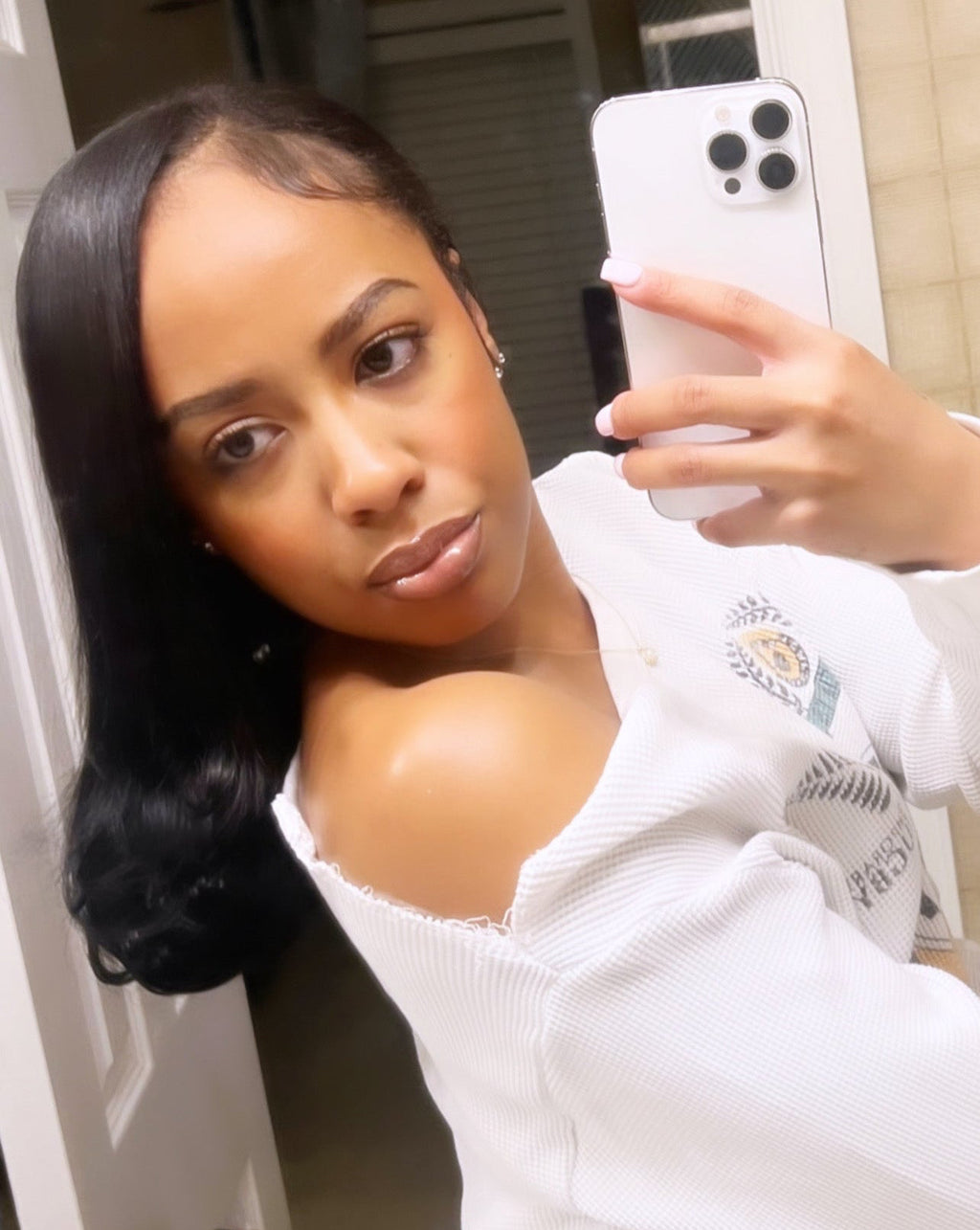 1B Natural Black Raw Virgin Clip-Ins