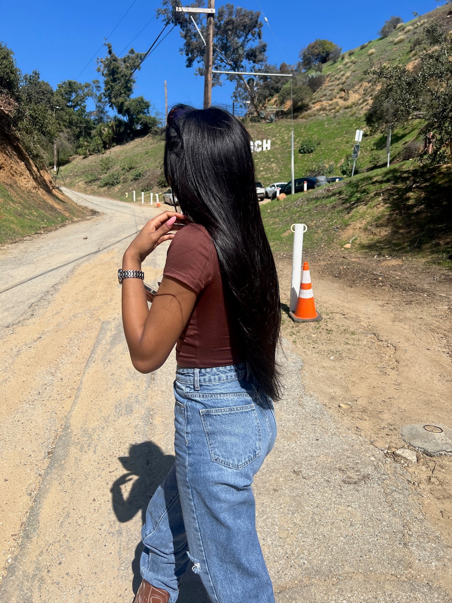 1B Natural Black Raw Virgin Clip-Ins