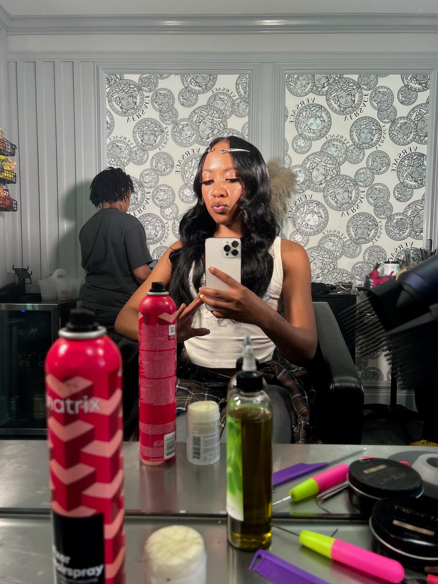 1B Natural Black Raw Virgin Weft Extensions